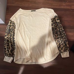Leopard Blouse